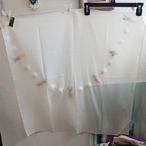 Art Of The Scarf Lightweight White Sheer Scarf